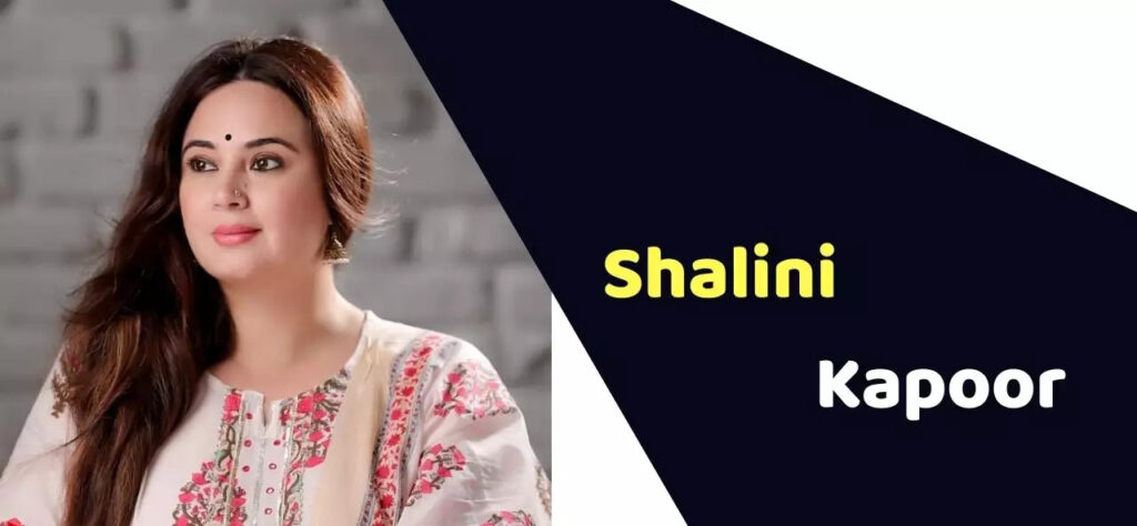 Shalini Kapoor Indian actress Wiki ,Bio, Profile