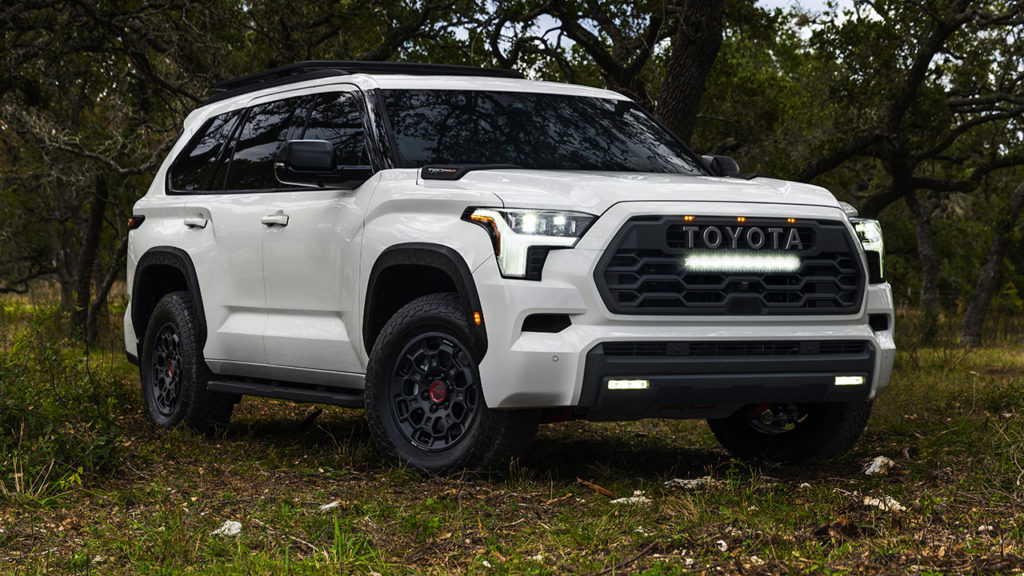 2023 Toyota Sequoia three-row SUV goes hybrid