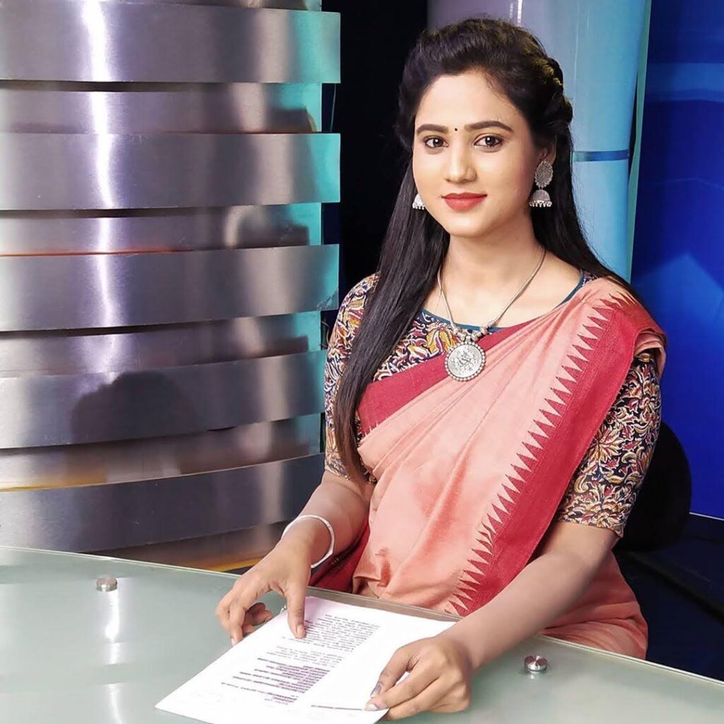 Kanmani Sekar Indian news anchor Wiki ,Bio, Profile, Unknown Facts