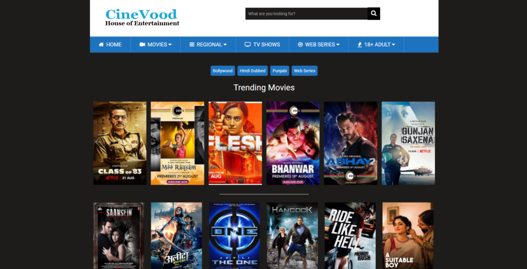 Cinevood 2022 : Cinevood Online Movies Download Illegal website