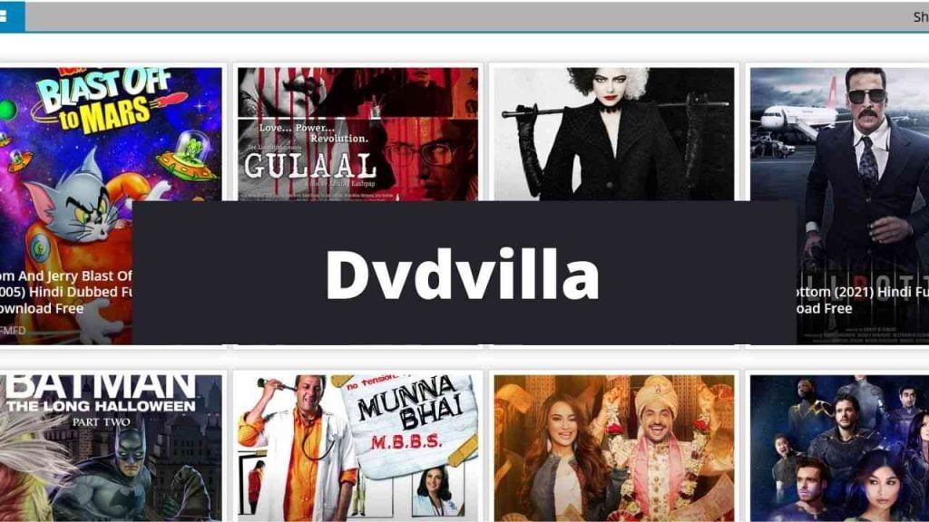 DVDvilla 2022: Download Bollywood ,Hollywood Hindi Dubbed Movie